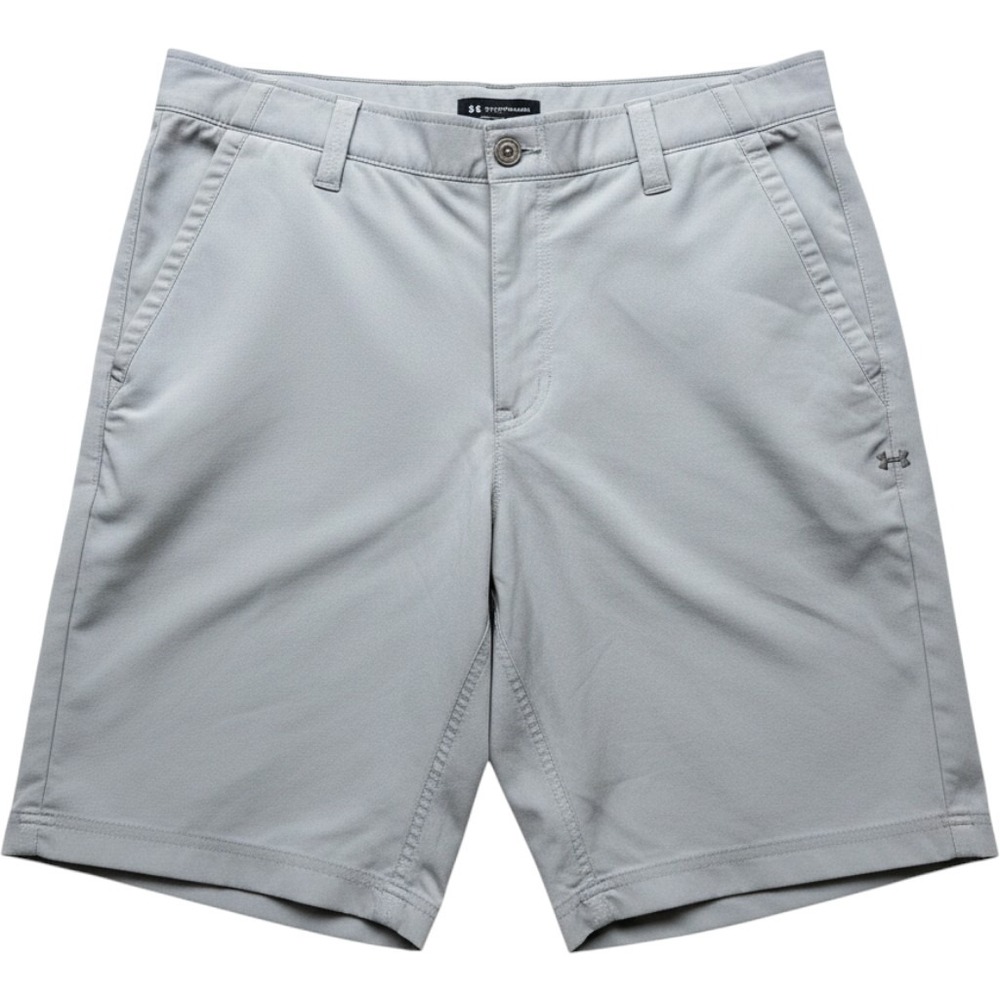 Under Armour Golf Shorts Men W36 Gray Performance Athletic EUC